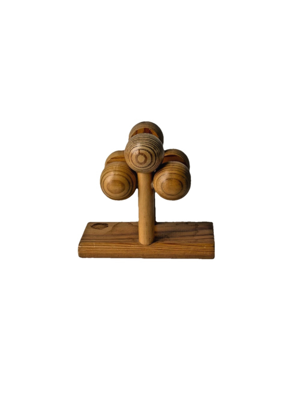 Vintage Finnish Aarikka Wooden Napkin Holder Design By Kaila Aarikka Mid-Century